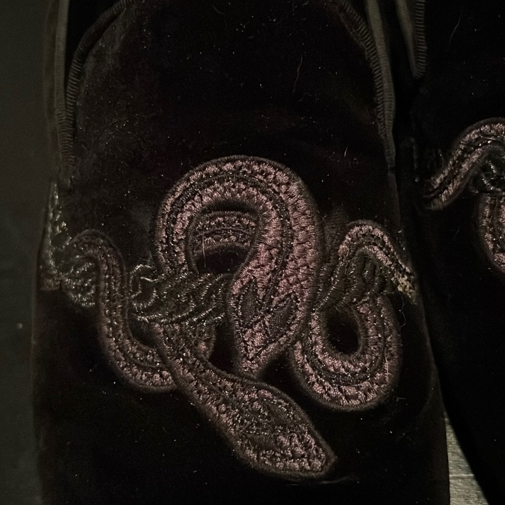 Roberto Cavalli size 43 black mocasines